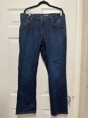 Carhartt Men's Straight Jeans in Dark Blue Denim 0170